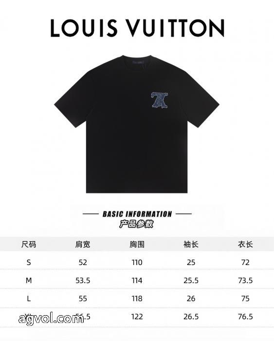大好評アイテム 限定入荷 季節感をプラス人気商品偽 ブランド 通販半袖TシャツLOUIS VUITTON_0_2