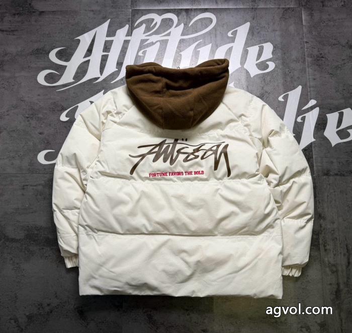 楽天最安値に挑戦 抜け感を出す 超特価新品STUSSY綿入れの服ブランド フェイク_0_3