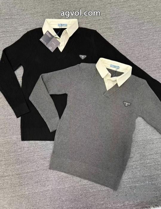 偽 ブランド 通販セーター存在感拔群 希少入荷 超人気PRADA_0_3