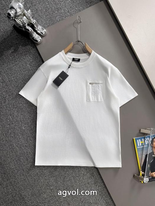 FENDI即発送OK 上品な印象 ピュアな印象にブランド 偽物 激安 通販Tシャツ_0_1