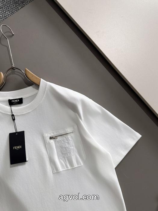 FENDI即発送OK 上品な印象 ピュアな印象にブランド 偽物 激安 通販Tシャツ_0_2