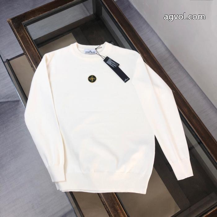 高級感も漂い 人気ブランド  先行販売!!スーパー コピー 通販 優良Stone Islandセーター_0_4