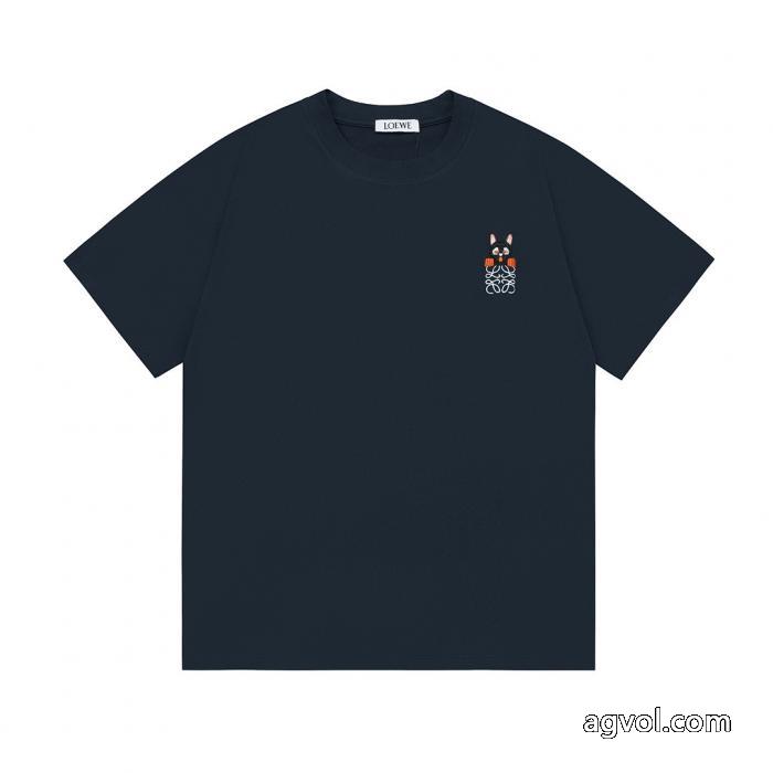 ブランド 激安ロエベ新品入荷2026 超人気新作登場 天然着色半袖Tシャツ_0_0