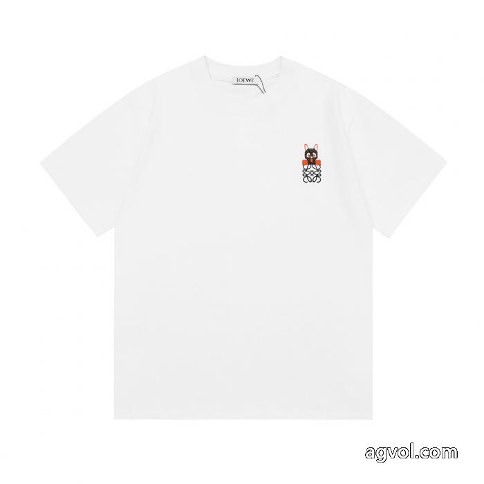 ブランド 激安ロエベ新品入荷2026 超人気新作登場 天然着色半袖Tシャツ_0_5