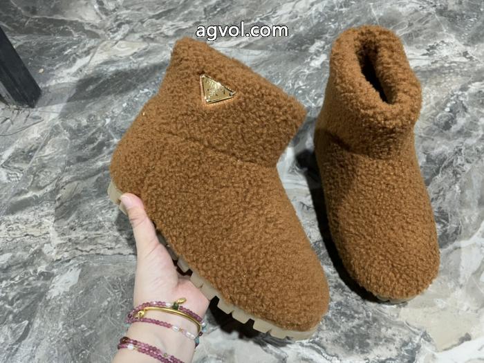 ブランド アクセサリー 激安靴 ブーツPRADA大人気コラボ商品 今流行 軽快に着こなせる._0_5