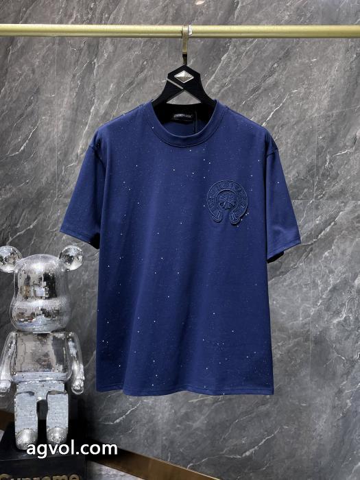 ブランド 品 スーパー コピー半袖TシャツCHROME HEARTS絶対欲しい 高品質 人気 今っぽく_0_1