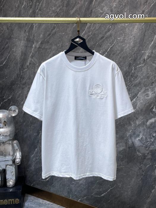 お買得セール 目前の注目ブランド 最安値間違いなし半袖TシャツCHROME HEARTSブランド 偽物 通販_0_0