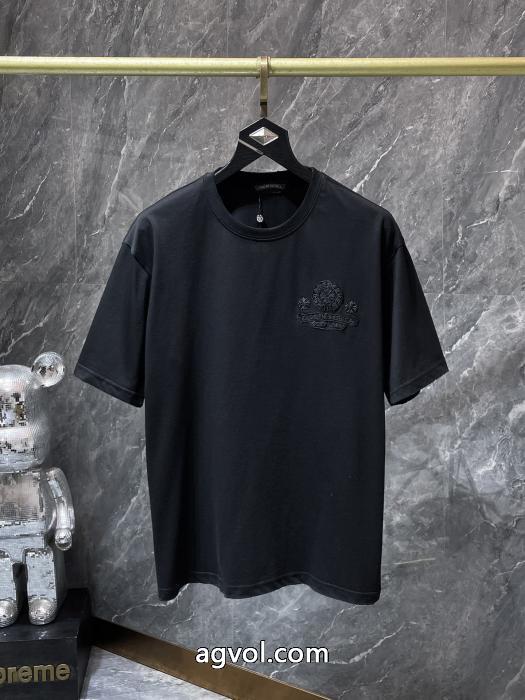 お買得セール 目前の注目ブランド 最安値間違いなし半袖TシャツCHROME HEARTSブランド 偽物 通販_0_3