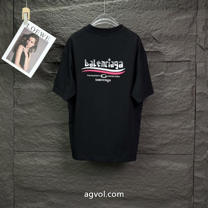 知的優秀アイテム 高品質な新品 センス漂う半袖Tシャツbalenciaga激安 通販 専門店_1_0