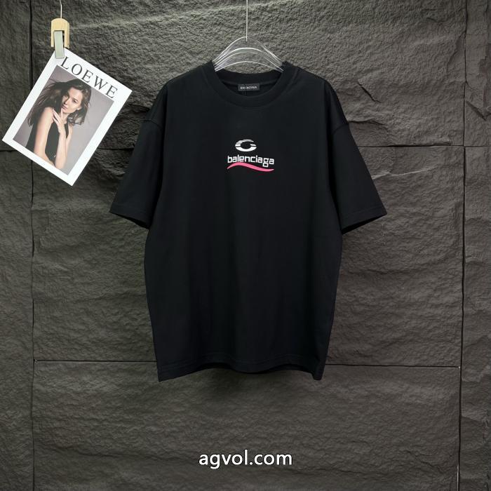 知的優秀アイテム 高品質な新品 センス漂う半袖Tシャツbalenciaga激安 通販 専門店_1_1
