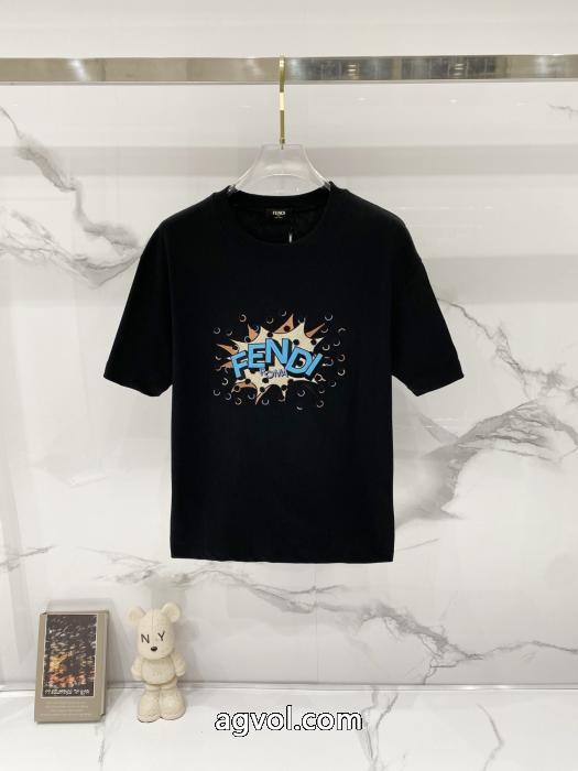 モデル着用 超激レア人気新作 格安新品コピー ブランド 優良TシャツFENDI_0_2