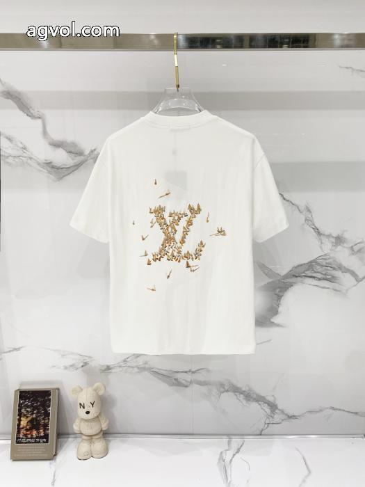 LOUIS VUITTON新作限定 カジュアルの定番 耐久性のあるコピー 品 販売Tシャツ_0_3