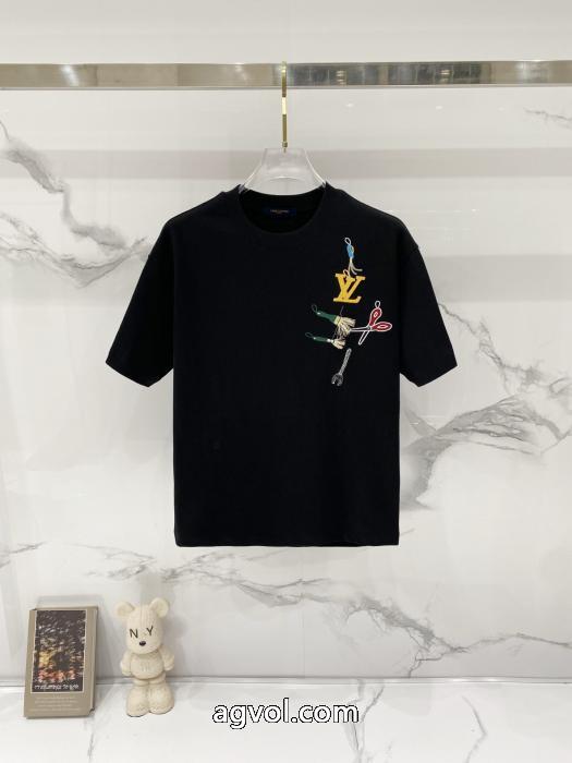 ルイ ヴィトン最高級品質の 限定デザイン 涼しげに演出Tシャツスーパー コピー 安心_0_1