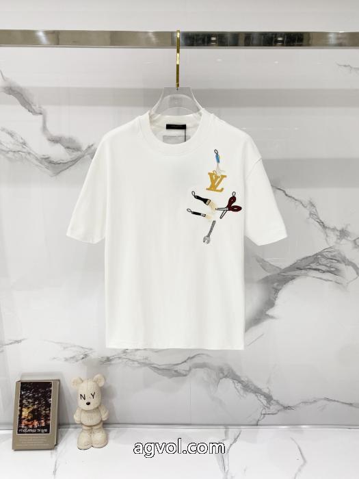 ルイ ヴィトン最高級品質の 限定デザイン 涼しげに演出Tシャツスーパー コピー 安心_0_3