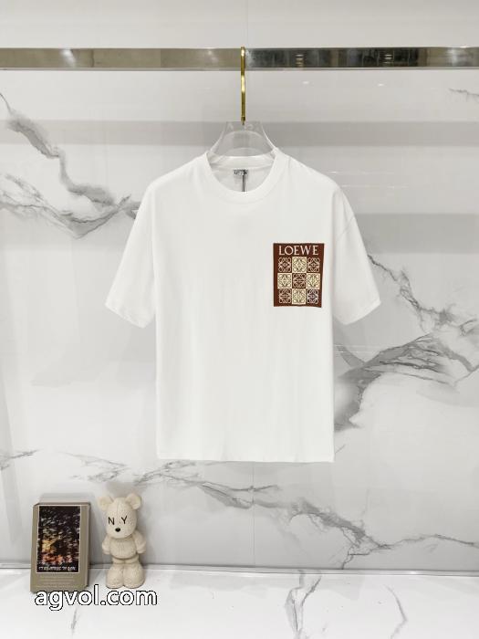 LOEWE魅力的な 韓国高級服 さわやかな印象Tシャツコピー 商品 通販_0_2