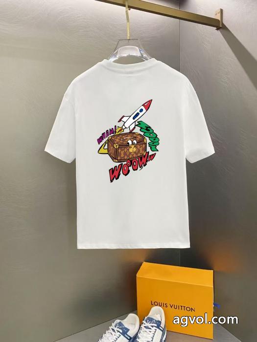 LOUIS VUITTON海外販売開始 売れ筋！ VIPセール半袖Tシャツブランド 通販 激安_0_1