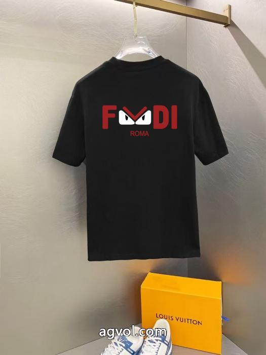 偽物 通販FENDI完売間近 最終セール ギフトＯＫ半袖Tシャツ_0_3