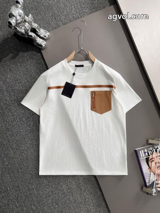 半袖Tシャツコピー 品 ブランドお洒落な存在感  王道コンビ 店舗完売品LOUIS VUITTON_0_0