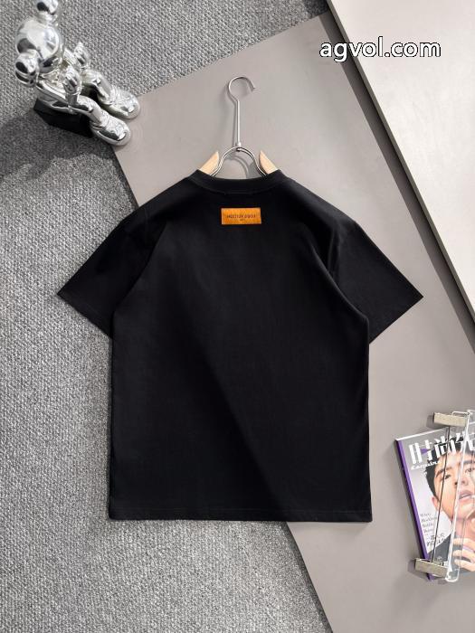 半袖Tシャツコピー 品 ブランドお洒落な存在感  王道コンビ 店舗完売品LOUIS VUITTON_0_4