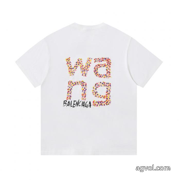 日本限定素材 着心地の良い お買い得お得ブランド 偽物 通販半袖Tシャツbalenciaga_0_4