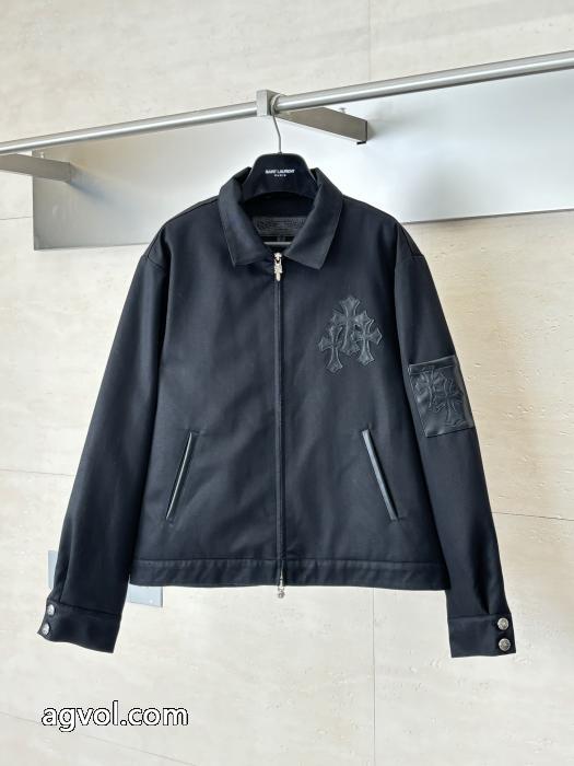 ジャケットNEW大変素敵 新作限定めっちゃ綺麗色 完売確実CHROME HEARTSブランドコピー_0_0