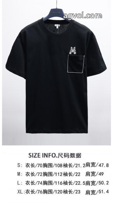 最安値激しい争奪戦 有名な 人気ブランドの秋冬新色ブランド コピー  半袖TシャツLOEWE_0_3