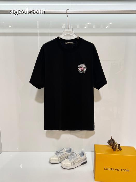 TシャツCHROME HEARTSロゴが素敵 高級素材 今だけ26倍！スーパー ブランド コピー_0_4