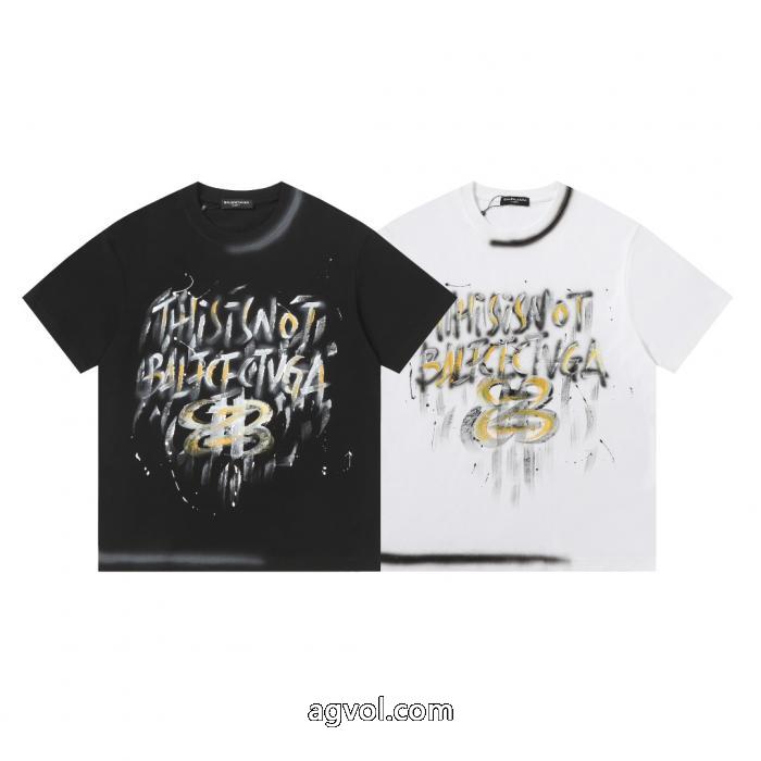 コピー 品 ブランドbalenciaga定番人気 目を惹く作品 洗練された印象Tシャツ_0_1