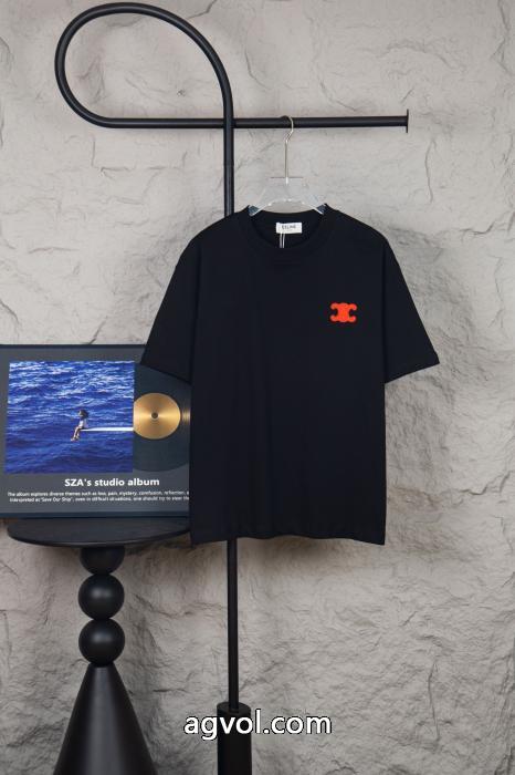 アップデザイン 新作限定 海外通販半袖TシャツCELINEブランド 激安 _0_0