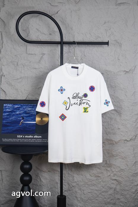 偽物 ブランド ショップ半袖Tシャツ少数入荷 人気いっぱい 優れた品質LOUIS VUITTON_0_1