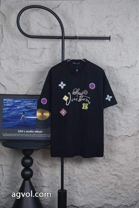 偽物 ブランド ショップ半袖Tシャツ少数入荷 人気いっぱい 優れた品質LOUIS VUITTON_0_3