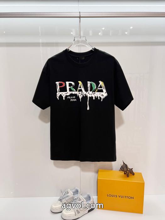 半袖Tシャツブランド レプリカPRADA人気モデル 2026SS新作登場 今季大人気_0_2