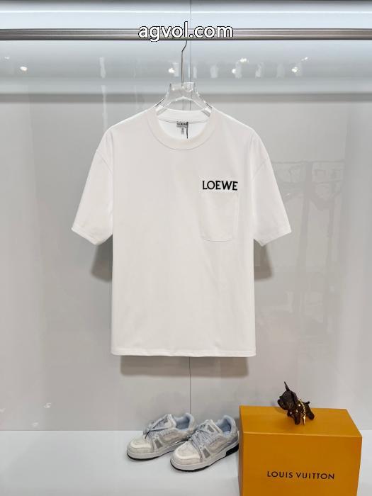 新作入荷 話題の新作到着 2026年流行LOEWEブランド スニーカー 激安半袖Tシャツ_0_1