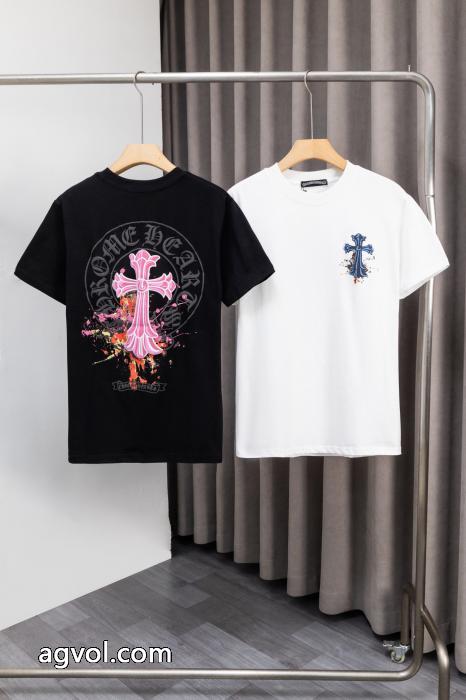 コピー ブランド 優良超人気高品質 赤字超特価最新作 早い者勝ち半袖TシャツCHROME HEARTS_0_1