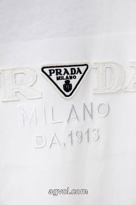 ブランド スーパー コピー大人気商品再入荷! 2026年冬最新作 売り切れ注意PRADA半袖Tシャツ_0_3