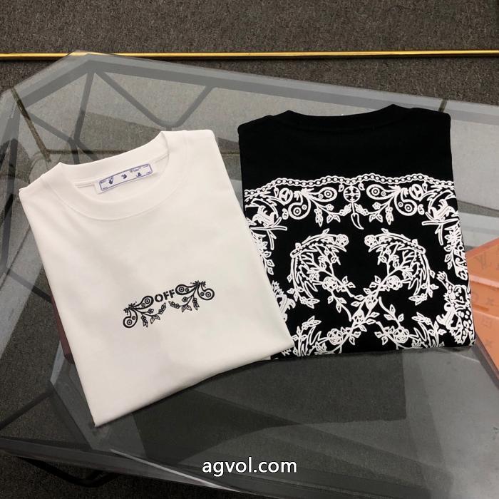 2026冬季 視線を集めて 定番モデル半袖TシャツOff-Whiteブランド レプリカ_0_4