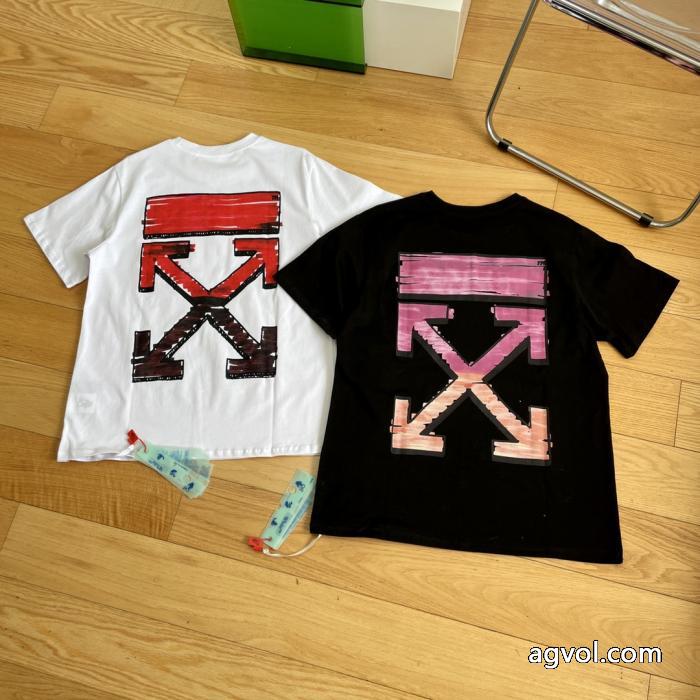 偽 ブランド 半袖TシャツOff-Whiteお手頃価格 ランキング商品  良好な材質_0_1