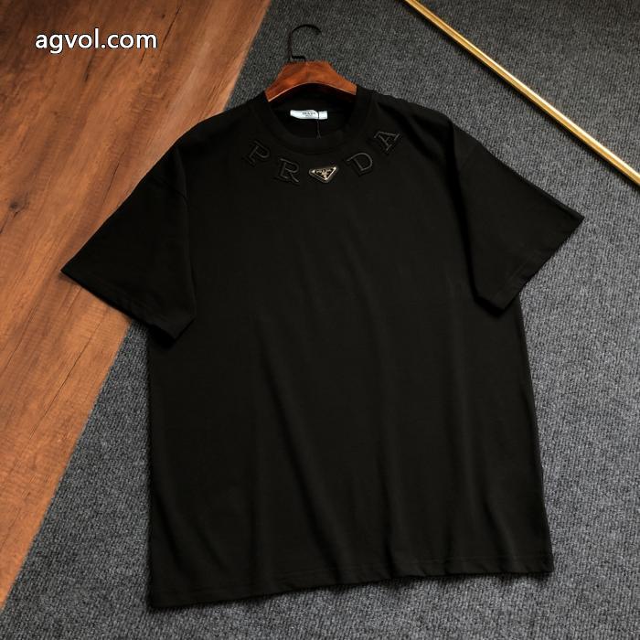半袖Tシャツ偽 ブランド 通販オリジナル 数量限定特価 新品限定セールプラダ_0_3