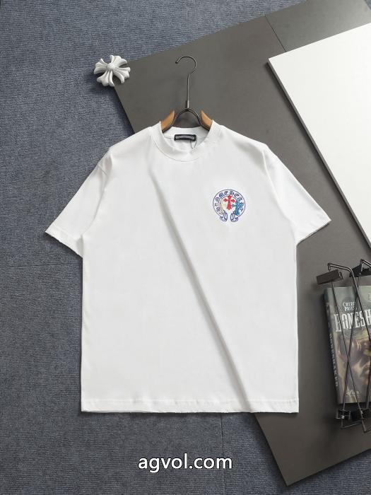 クロムハーツコピー ブランド 通販半袖Tシャツ2026限定 超レア 現代的な印象 今年発売_0_4
