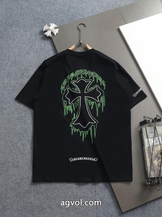 お洒落新作 コスパ最強 特別人気感謝SALEスーパー コピー 安心半袖TシャツCHROME HEARTS_0_0