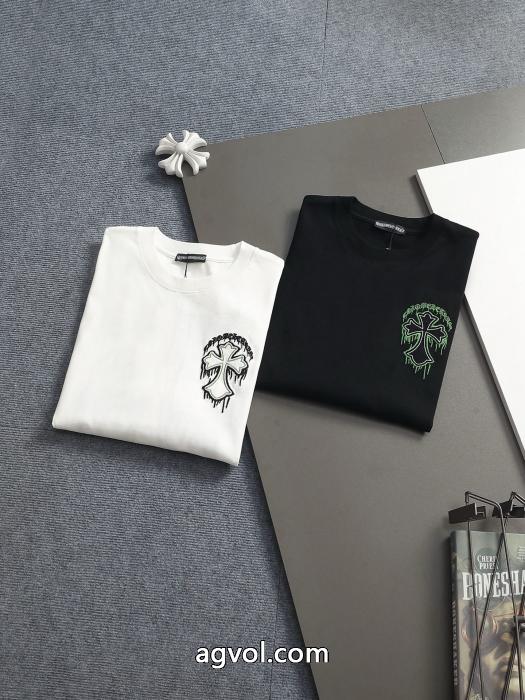 お洒落新作 コスパ最強 特別人気感謝SALEスーパー コピー 安心半袖TシャツCHROME HEARTS_0_4