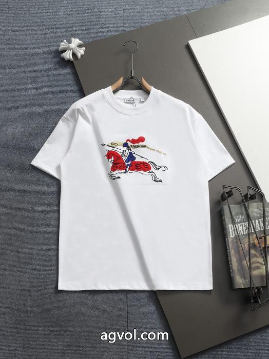 定番の人気ブランド 上品保証 大人気オリジナルコピー 通販半袖TシャツBURBERRY_0_2