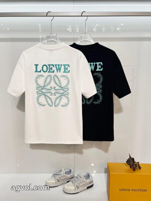 コピー 商品 通販半袖Tシャツ超希少商品 ファッションモード系  完売必至LOEWE_0_2