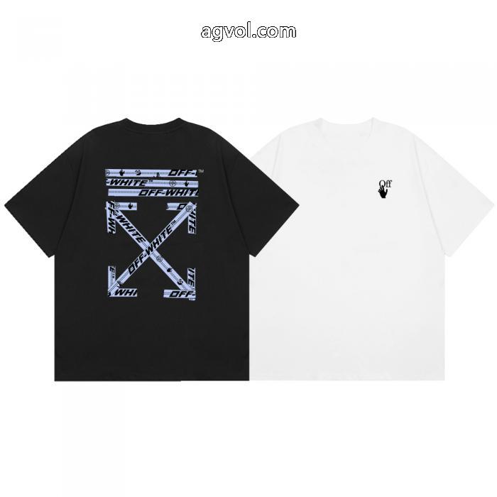 カラーリング素敵な 最新商品即完売必至 超大特価Off-White半袖Tシャツ偽物 ブランド_2_3