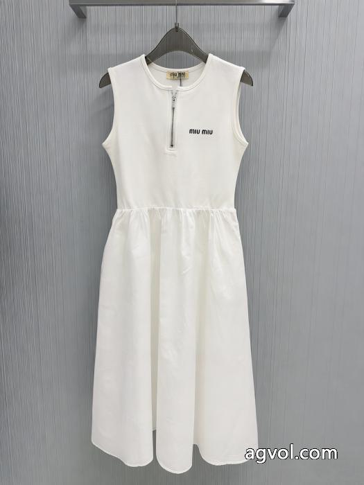 スーパー コピー 通販 優良全国無料大得価 ラフでこなれ感! 大幅に値下げワンピースMIUMIU_0_2