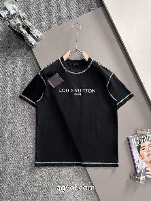 半袖Tシャツブランド コピー 激安LOUIS VUITTON数量限定低価 先行予約アイテム 寒い季節にピッタリの一枚_0_3