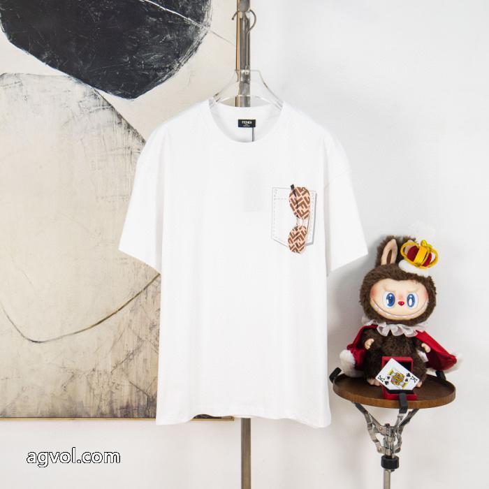 半袖Tシャツ数量限定再入荷 一番人気 芸能人愛用FENDI激安 ブランド_0_3