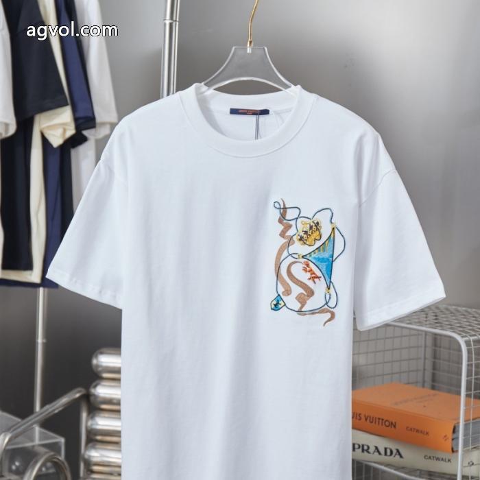 期限限定 2026最新入荷 最安価格に挑戦中激安 通販 ブランド半袖Tシャツルイ ヴィトン_0_1