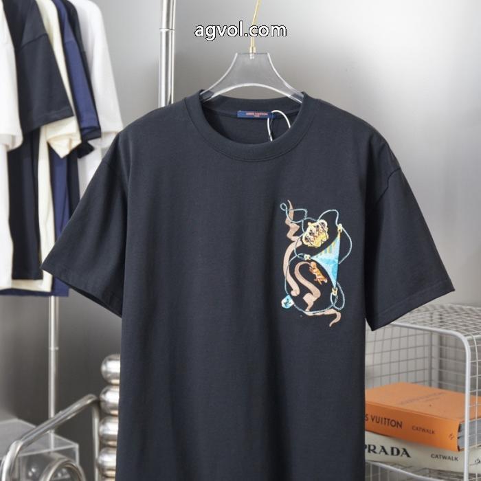 期限限定 2026最新入荷 最安価格に挑戦中激安 通販 ブランド半袖Tシャツルイ ヴィトン_0_3
