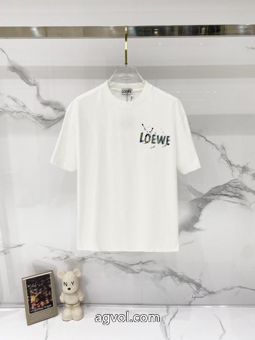LOEWEブランド コピー 販売数量限定特価 最安値高品質 品質の高い半袖Tシャツ_0_2